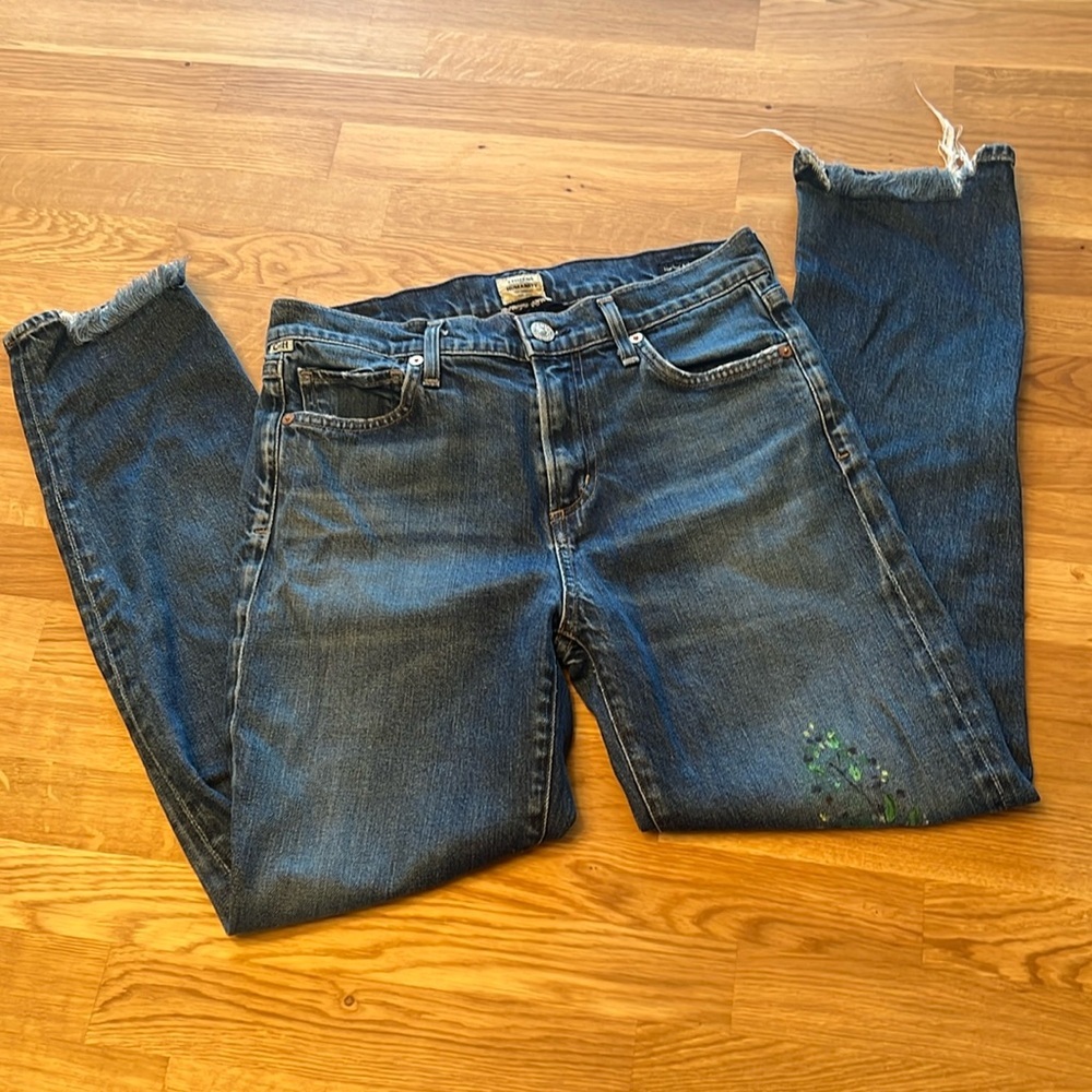 Citizens of Humanity Harlow Ankle high rise slim Sz 26​